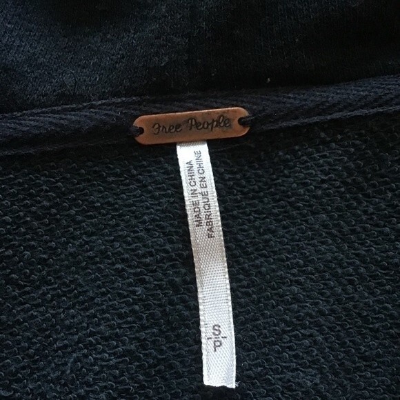 SOLD People Moto Studded Rocker Zip Hoodie - Picture 6 of 6